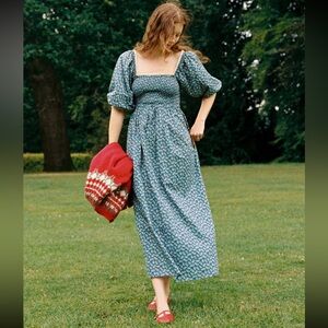 Christy Dawn Katrina Dress in Thistle Blues